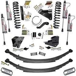 6 IN. LIFT KIT WITH COILS, LEAF SPRINGS, AND ADX 2.0 REMOTE RESERVOIR SHOCKS.