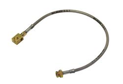 Brake Line, Braided Stainless Steel, Dodge, Plymouth, Pickup, Front, 4-8 in. Lift, Each