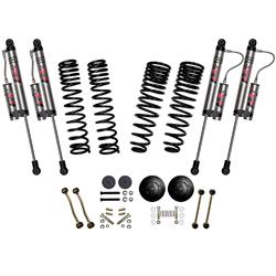 Suspension Lift Kit, ADX 2.0 Remote Reservoir, Shocks, 2.5 in. Front, 2.5 in. Rear, Jeep, Non-Rubicon, Kit