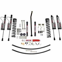 Skyjacker Suspension Lift Kit, 4.5 in, Front Coil Springs, Rear Add A Leaf, ADX 2.0 Shocks with Remote Reservoir, Jeep, Kit