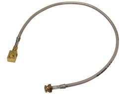 Brake Line, Braided Stainless Steel, 0-2.5 in. Lift Height, Jeep, Each