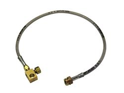 Brake Line, Braided Stainless Steel, Jeep, Rear, 2-4 in. Lift