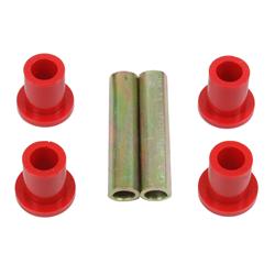 Shackle Bushing, Polyurethane, Red, Front, 4WD, Chevy, GMC, Kit