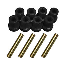 Bushings, Leaf Spring, Polyurethane, Black, Rear, Fits Skyjacker and OEM Springs, Chevy/GMC, Pickup/SUV, 4WD, Kit