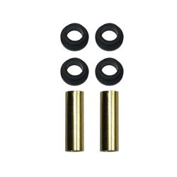 Bushings, Shackle, Polyurethane, Black, Front, Fits OEM Shackle, Dodge, Plymouth, SUV/Pickup, 4WD, Kit