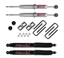 Suspension Lift Kit 2005 - 2015 Toyota Tacoma 6-Lug 2WD Prerunner / 4WD 3" With Rear Black Max Shocks