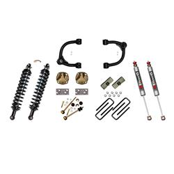 Suspension Lift, Upper Control Arm/Coilovers, Rear Leaf Blocks, 3 in. Front/ 2 in. Rear Lift, M95 Series Rear Shocks, Toyota, Kit