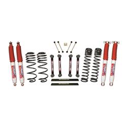 Suspension Lift Kit, 4 in. Lift, Coil Springs, Hydro 7000 Shocks, Jeep, TJ, Kit