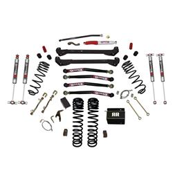 Suspension Lift Kit, Long Arm, 4 in. Lift, Coil Springs, M95 Shocks, Jeep, TJ, Kit