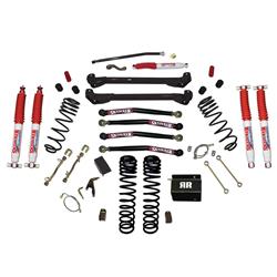 Suspension Lift Kit, Long Arm, 4 in. Lift, Coil Springs, Nitro 8000 Shocks, Jeep, TJ, Kit