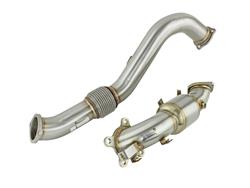 Alpha Series Downpipe w/ Catalytic Converter 76mm - 2016-2020 Honda Civic 1.5T