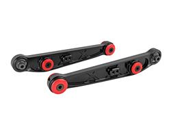 Lower Control Arm, Alpha Series Rear Aluminum Lower Control Arm Black 88-95 Honda Civic Ex EG