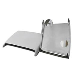 Hood Scoop, Performance Style, Bolt-On, ABS Plastic, Gray, Universal, Each