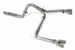 Tailpipe, Driver Side, Steel, 2.50 in. O.D., Aluminized, Ford, Each
