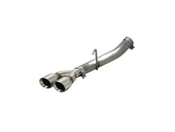 Tailpipe Assembly, Dual Tip, Passenger Side, Stainless Steel, 2.5 in. O.D., Chevy, GMC, Small Block LS, Each