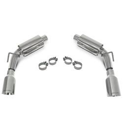 Exhaust System, Loud Mouth II, Axle-Back, Stainless Steel, Polished Tips, Chevy, 6.2L, Kit
