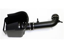 Air Intake, Blackwing Cold Air Induction Package, Black Filter, Black Plastic Tube, Cadillac, Chevy, GMC, Kit