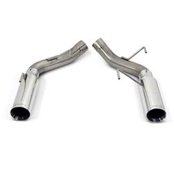 Exhaust, Loud Mouth, Axle-Back, Stainless Steel, Natural, Polished Tips, Ford, 4.6, 5.4L, Kit