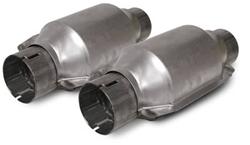 Catalytic Converters, High Flow, Stainless Steel, Ford, For Use with SLP X-Pipe, Pair