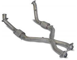 Crossover Pipe, X-Pipe, Stainless Steel, Fits Short and Long Tube Headers, Natural, Ford, 4.6L, Each