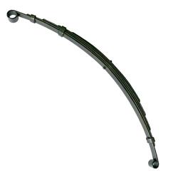 Lift Spring, Leaf-Style, Front, Black Powdercoated, Jeep, Each