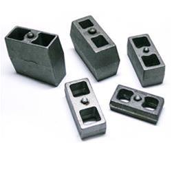 Lift Blocks Cast Iron 2" 9/16" Hole, 9/16" Pin