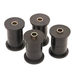 Bushings, Leaf Spring, Polyurethane, Black, Rear, Jeep, 4WD, Kit