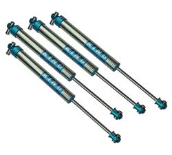 Shock Box, Superide, King Shocks, Monotube, Front and Rear, Raised, 2.5-4 in., Jeep, JL, Set of 4