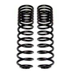 Lift Springs, Rear, Coil Type, Black Powdercoated, Jeep, Pair