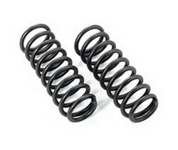 Lift Springs, Coil-Style, Front, 5.00 Lift, Black Powdercoated, Dodge, Pickup, 1/2 ton, 4WD, Pair