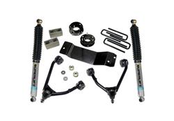 Suspension Lift Kit 3.5 inch 2007-2016 Chevy Silverado/GMC Sierra 4WD with CAST Steel Control arms - with Bilstein Rear Shocks