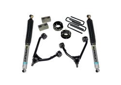 Suspension Lift Kit 3.5 inch 2014-2018 Chevy Silverado/GMC Sierra 2WD with Aluminum or Stamp Steel Control arms - with Bilstein Rear Shocks