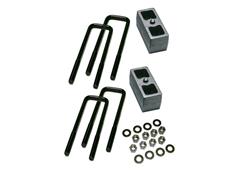 Lift Blocks/U-Bolts, Cast Iron, 3 in. Lift, Rear, Dodge, Plymouth, Pickup/SUV, RWD/4WD, Kit