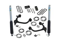 Suspension Lift, 3 in. Front/1.5 in. Rear, Upper Control Arms, Leaf Blocks, Bilstein 5100 Shocks, Chevrolet, GMC, Kit