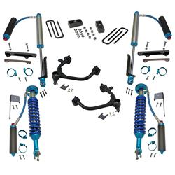 Suspension Lift, 3 in. Front/1.5 in. Rear, Upper Control Arms, Leaf Blocks, King Shocks, Chevrolet, GMC, Kit