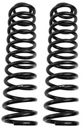 Lift Springs, Coil-Style, Front, Black Powdercoated, Jeep, Pair