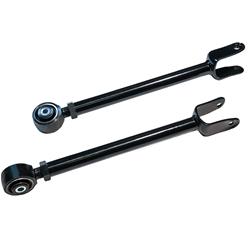 Control Arms, Front Upper, Tubular, Steel, Black Powdercoated, Jeep, Pair