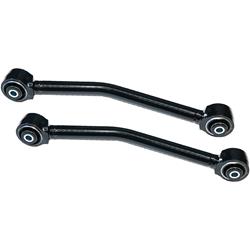 Control Arms, Rear Upper, Tubular, Steel, Black Powdercoated, Jeep, Pair