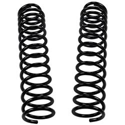 Lift Springs, Coil-Style, 4.00 in. Front, Black Powdercoated, Jeep Wrangler JL, 4-Door, Pair
