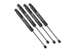 Shock Box, Shadow, Twin-Tube, Front and Rear, Raised, Jeep, Set of 4