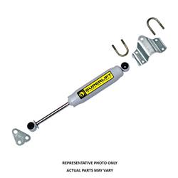 Steering Damper, Single, Chevy, GMC 1/2 Ton Pickup, Tahoe, Yukon, with 6 in. F.I.T. Series Lift, Kit