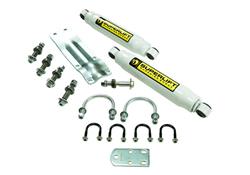 Steering Stabilizer, Dual, Inline, Chevy, Dodge, Ford, GMC, Plymouth, Kit