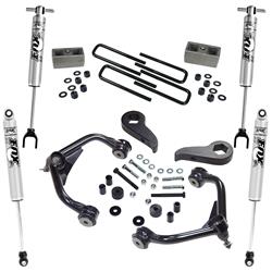 Lift Kit, 3 inch, 2011-2019 Chevy Silverado and GMC Sierra 2500HD, with Fox 2.0 Series Shocks