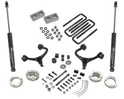 Suspension Lift Kits, Rockrunner 3 in., Upper Control Arms, Leaf Spring Blocks, Shadow Rear Shocks, Hardware, Toyota, Tacoma, Kit