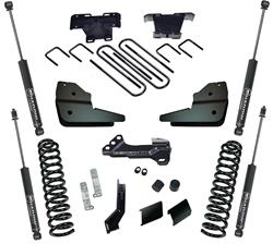 4" Lift Kit - 2023 Ford F-250 and F-350 Super Duty 4WD w/ Diesel Engine - Superlift Shocks