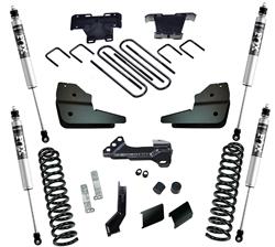 4" Lift Kit - 2023 Ford F-250 and F-350 Super Duty 4WD w/ Diesel Engine - FOX 2.0 Shocks