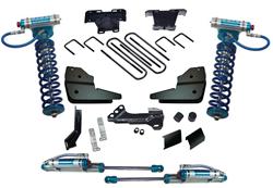 4" KING Shock Lift Kit - 2023 Ford F-250 and F-350 Super Duty 4WD w/ Diesel Engine - King Coilovers and Rear Reservoir Shocks