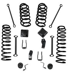 Suspension Lift, 4WD, 2.5 in. Front/2.5 in. Rear, Shock Extensions, Jeep, Kit