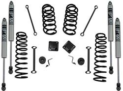 Suspension Lift, 4WD, 2.5 in. Front/2.5 in. Rear, Fox 2.0 Shocks, Jeep, Kit