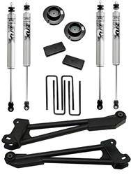 2.5" Lift Kit - 14-24 Ram 3500 - w/ Radius Arms and Fox Shocks